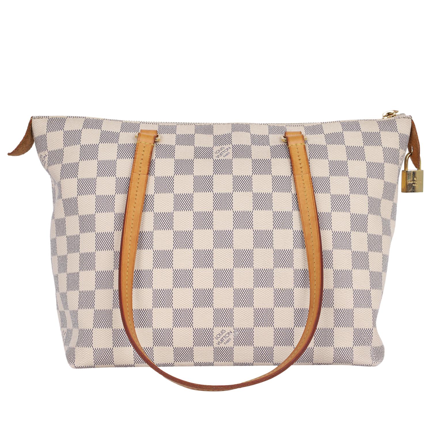 Louis Vuitton Damier Azur Lena PM blanc 3