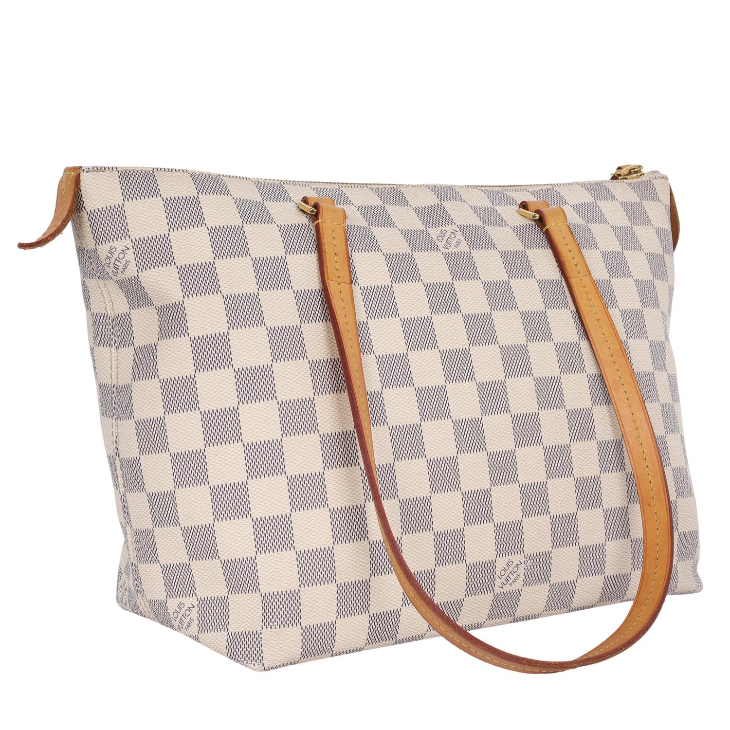 Louis Vuitton Damier Azur Lena PM blanc 4