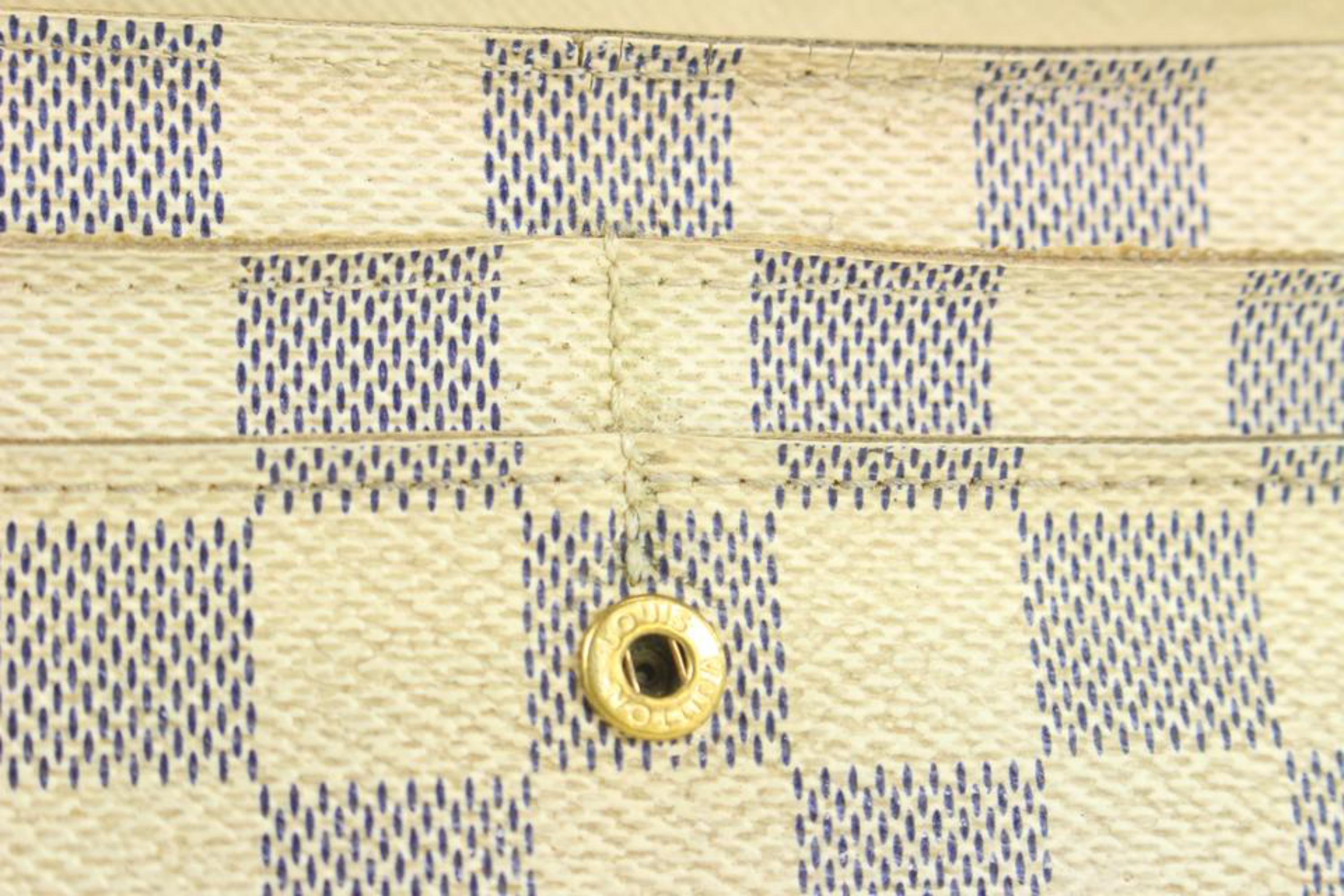 Louis Vuitton Damier Azur Long Sarah Wallet 0LV1116 3