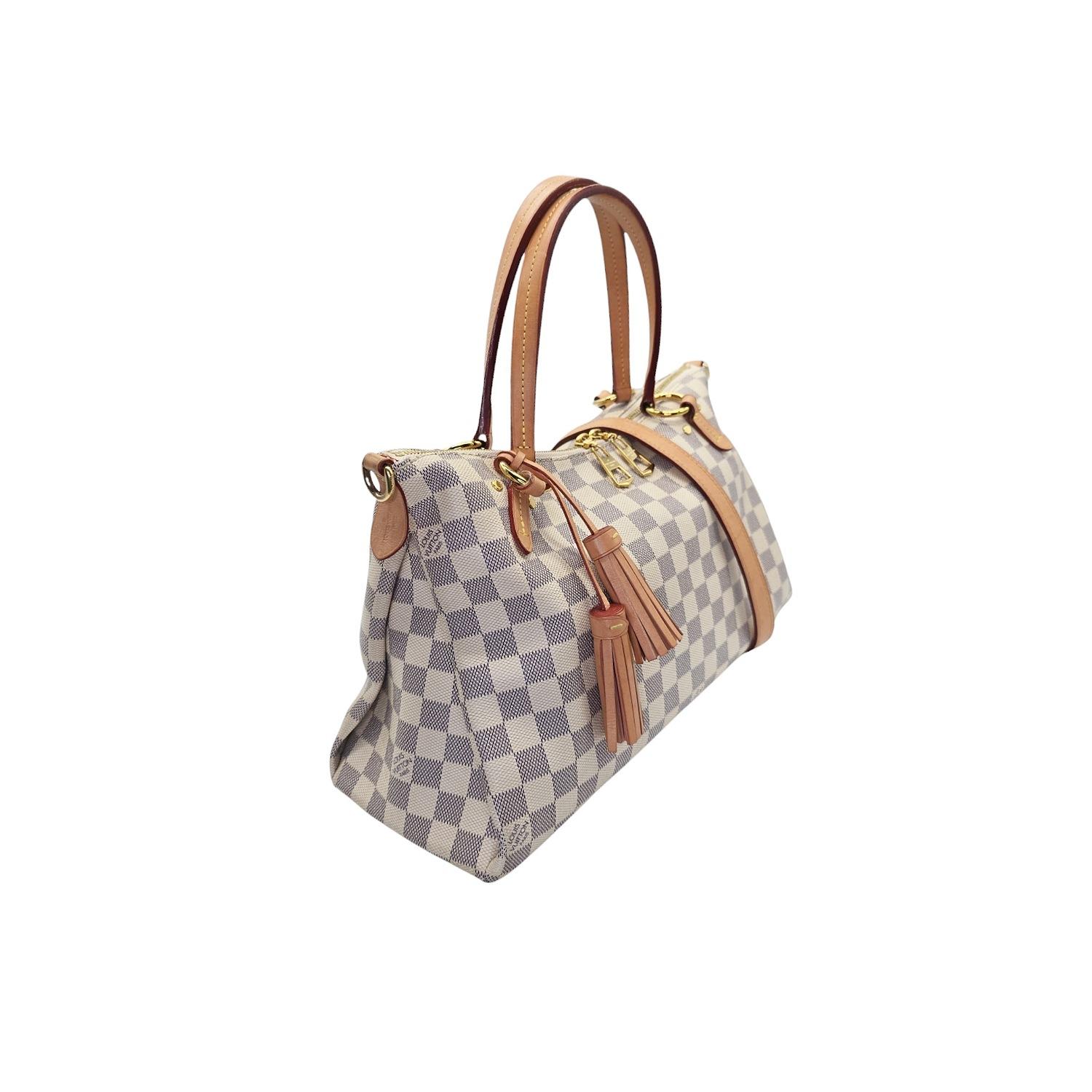 Louis Vuitton Damier Azur Lymington Umhängetasche (Braun)