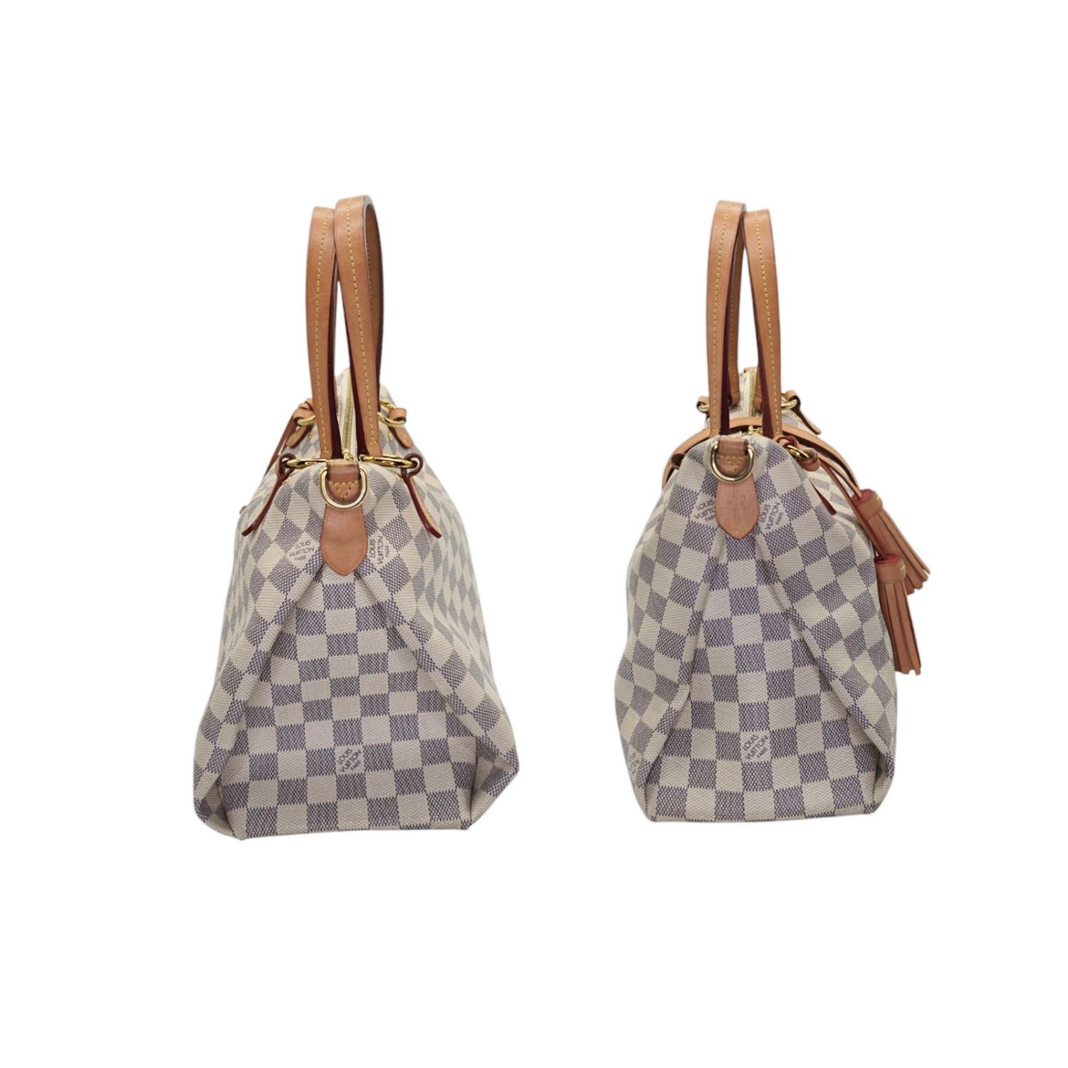 Louis Vuitton Damier Azur Lymington Umhängetasche Damen