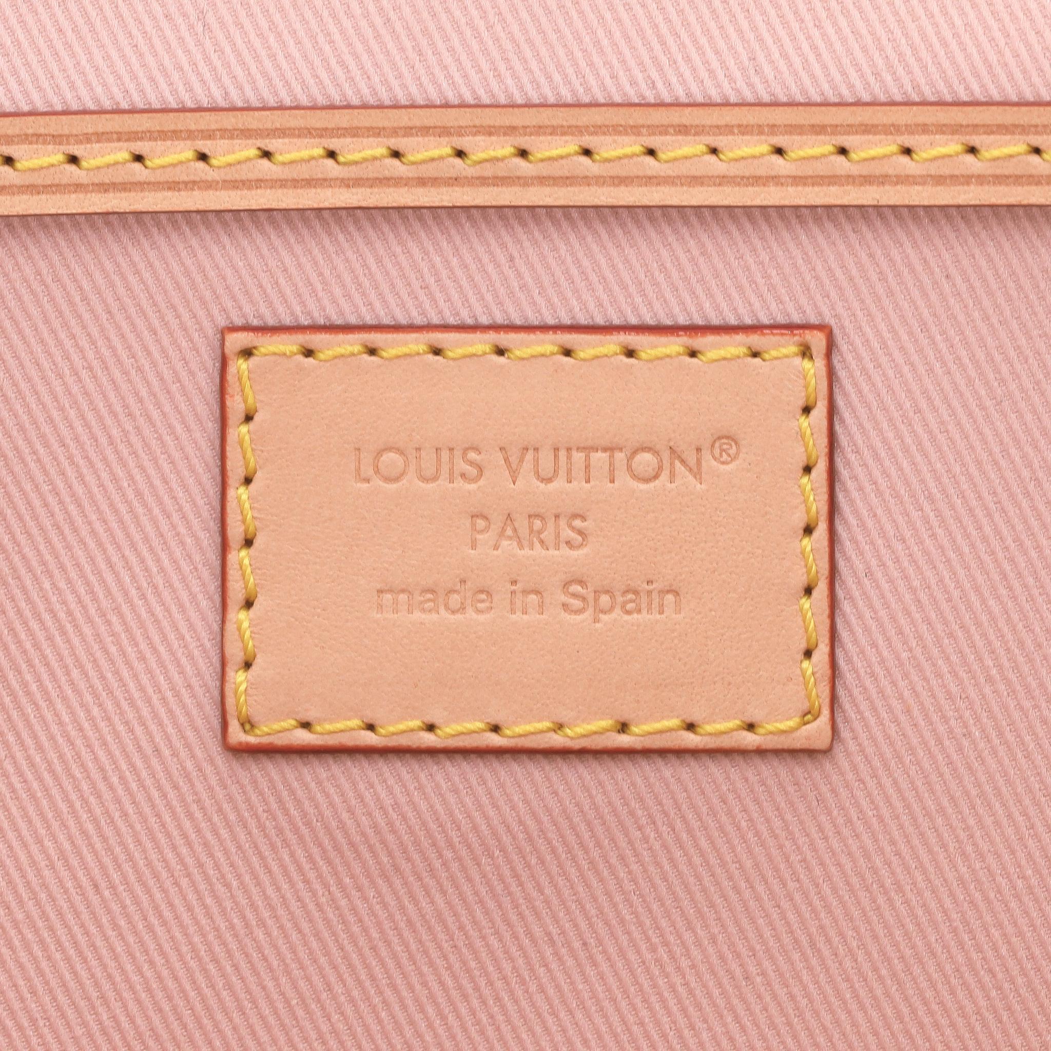 Zaino Louis Vuitton Damier Azur Montsouris PM in vendita 6