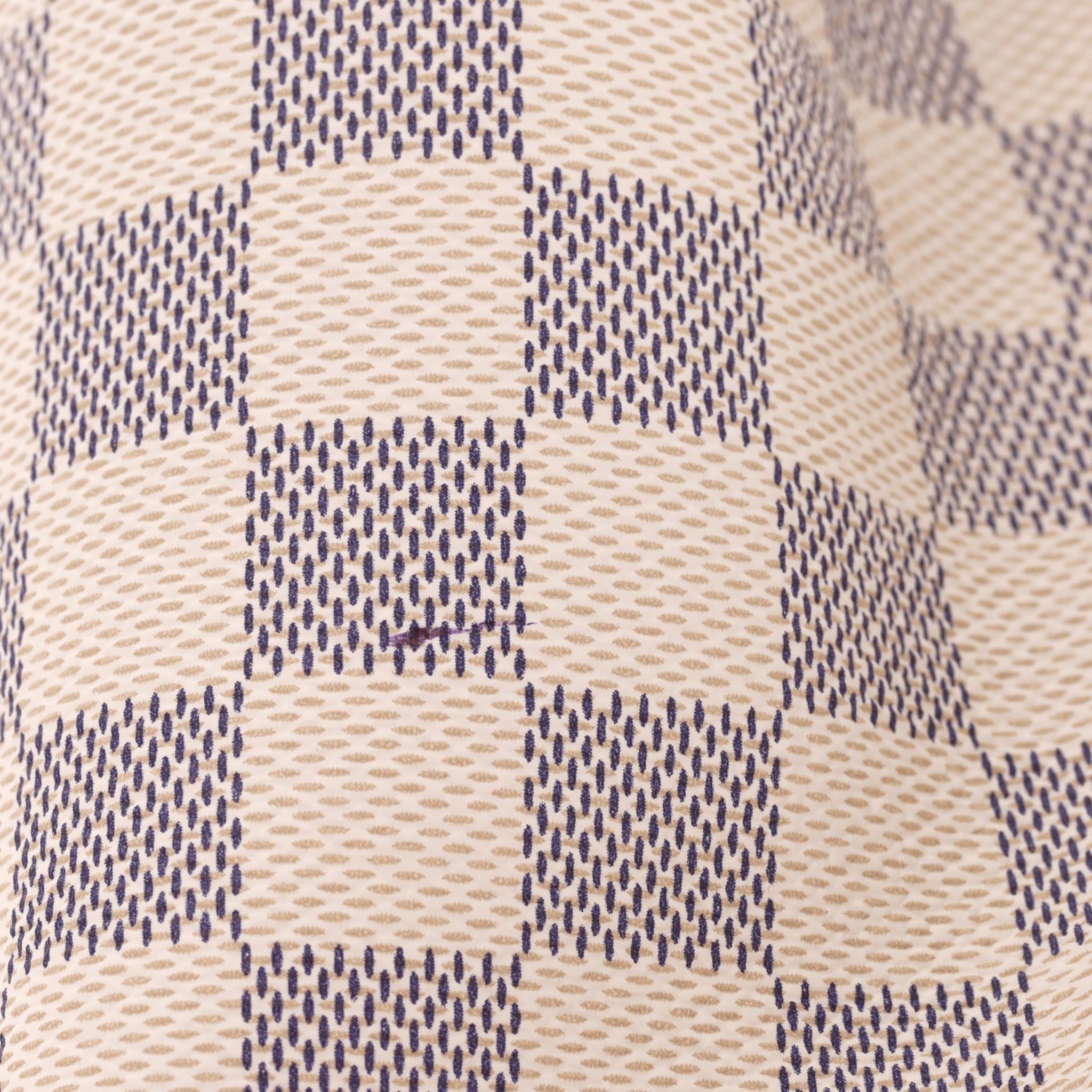 Zaino Louis Vuitton Damier Azur Montsouris PM in vendita 7