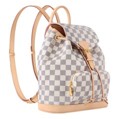 Louis Vuitton Damier Azur Montsouris PM Backpack