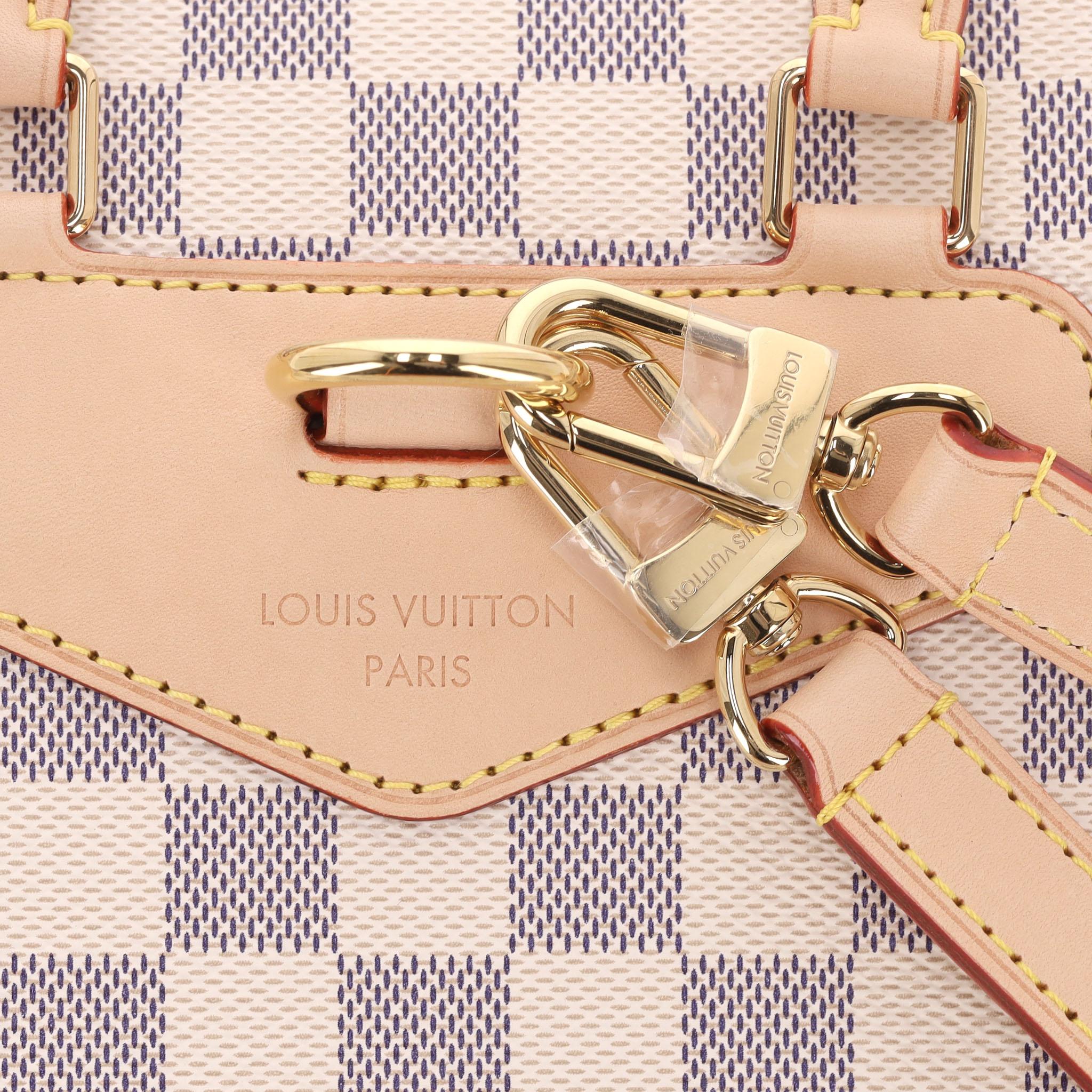 Zaino Louis Vuitton Damier Azur Montsouris PM in vendita 2