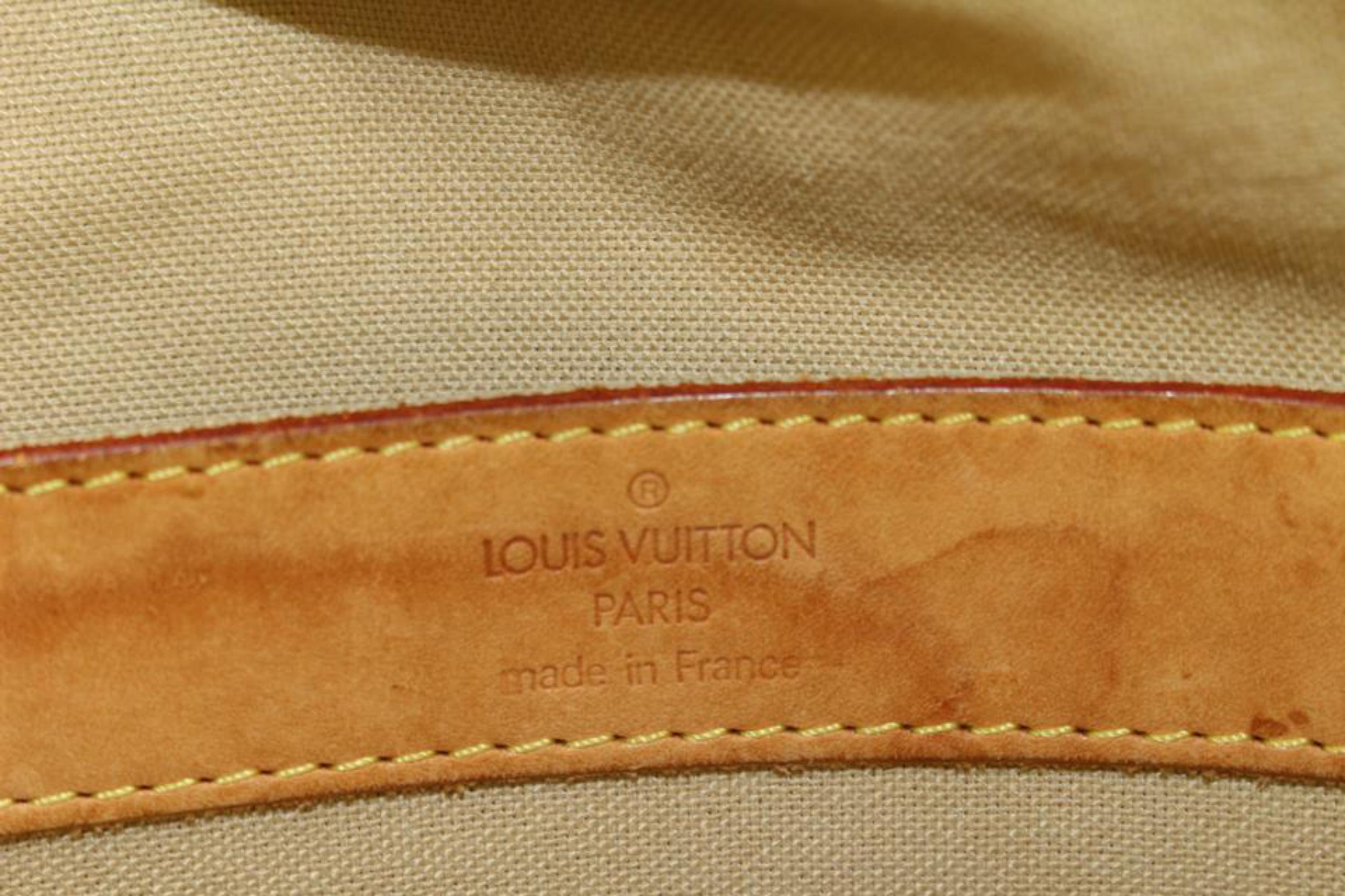 Louis Vuitton Damier Azur Naviglio Crossbody Messenger 1LV63a In Good Condition In Dix hills, NY