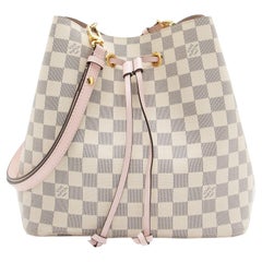 Louis Vuitton Damier Azur Neonoe MM Shoulder Bag