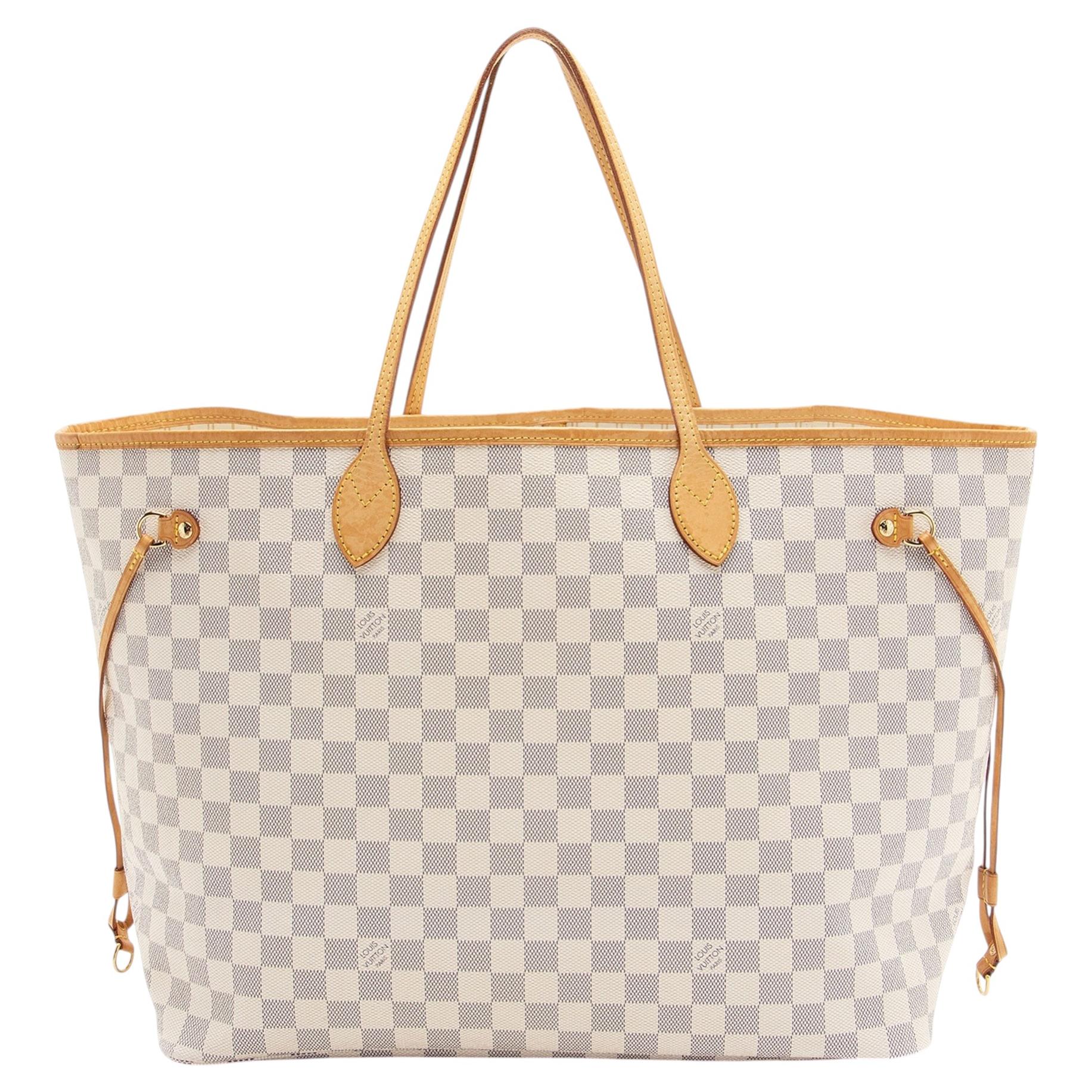Louis Vuitton Damier Azur Neverfull GM Tote