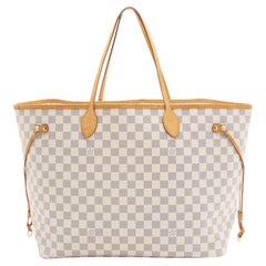 Louis Vuitton Damier Azur Neverfull GM Tote