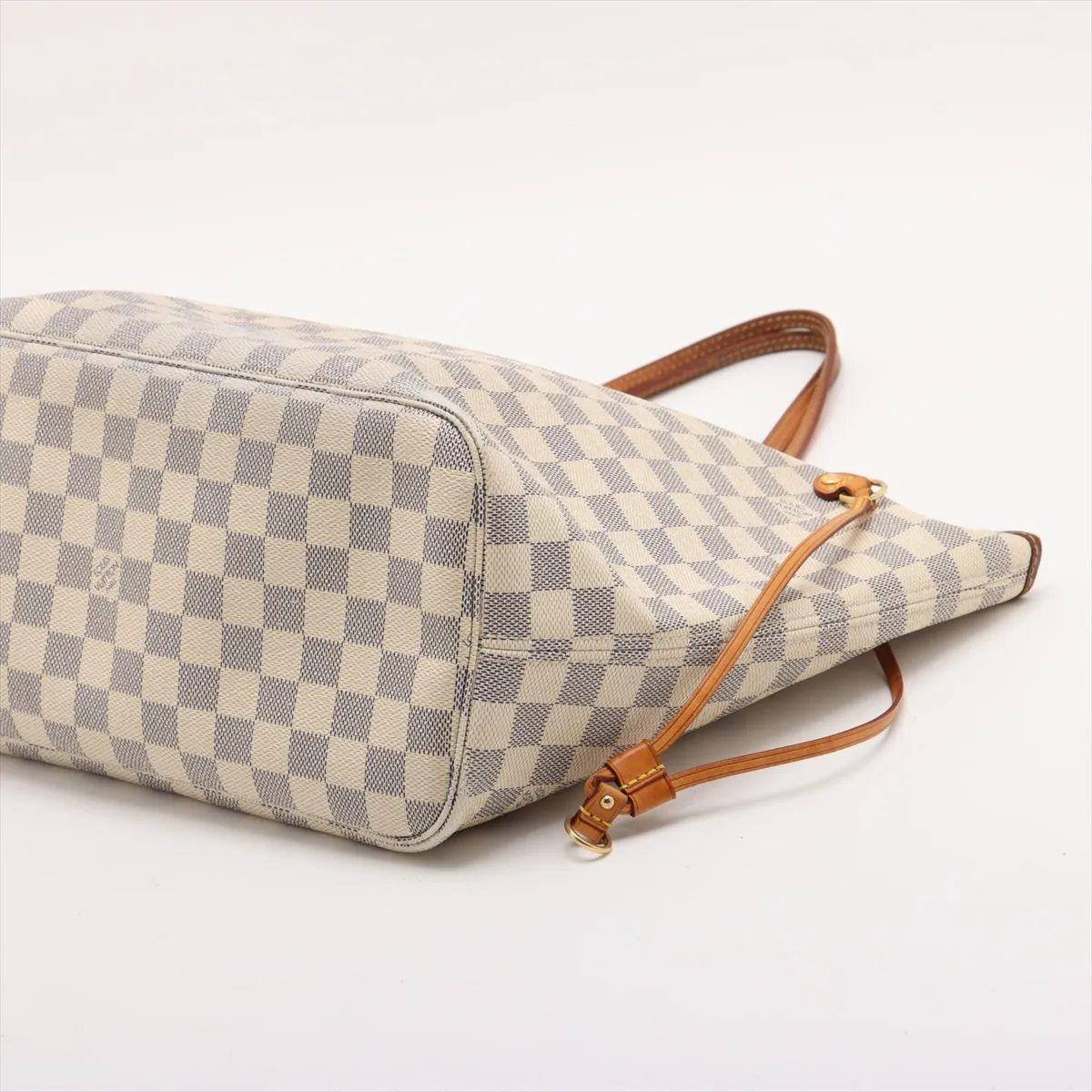 Louis Vuitton Damier Azur Neverfull MM In Good Condition In Humacao, PR