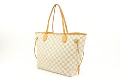 Damier Azur Neverfull MM Tragetasche, 10lv216s