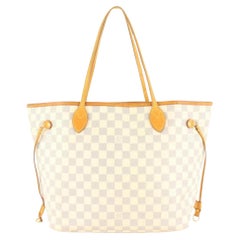 Louis Vuitton Damier Azur Neverfull MM Tote Bag 69lk511s