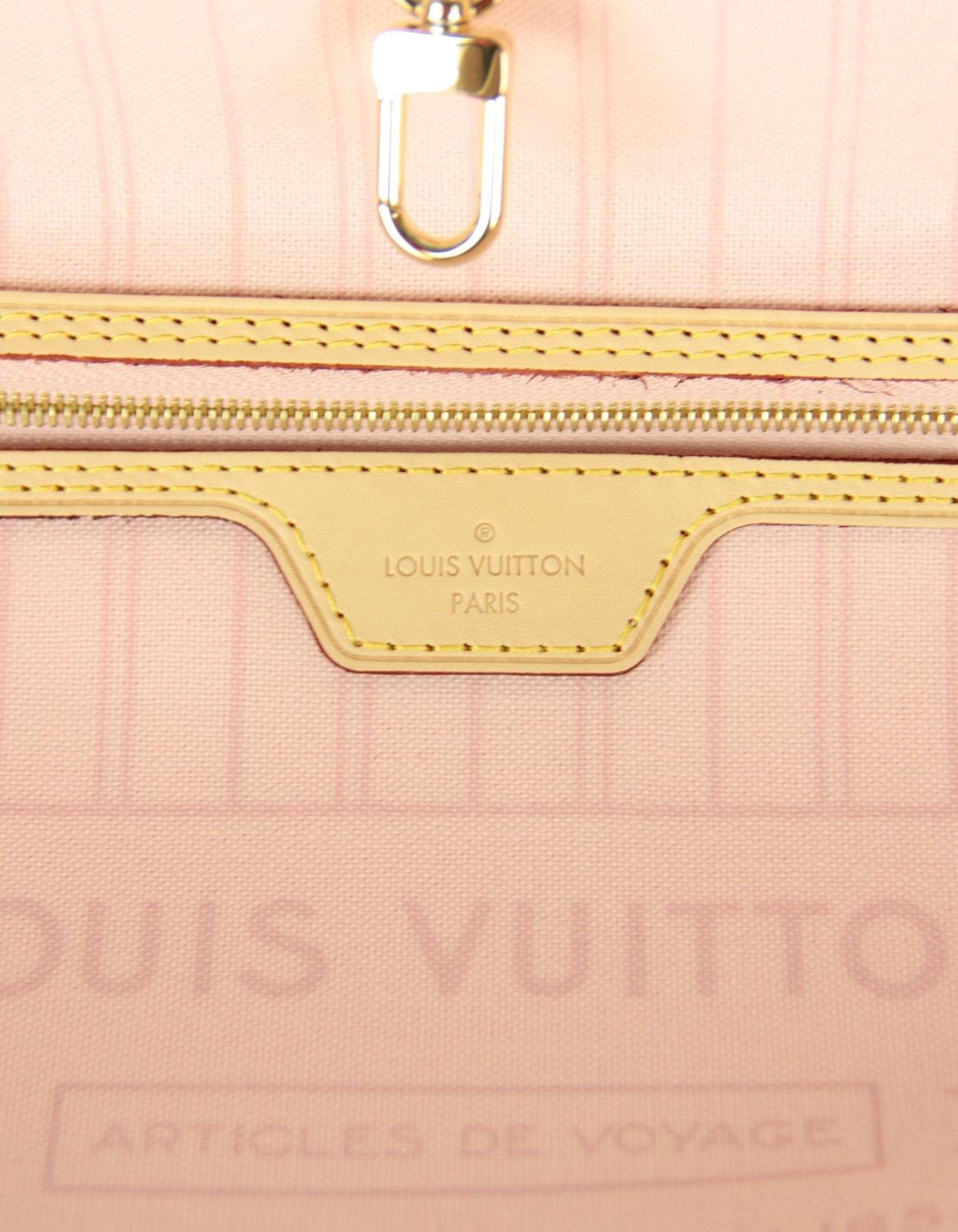 Louis Vuitton Damier Azur Neverfull MM Tote Bag For Sale 4