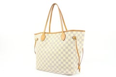 Louis Vuitton Damier Azur Neverfull MM Tragetasche s29lv28