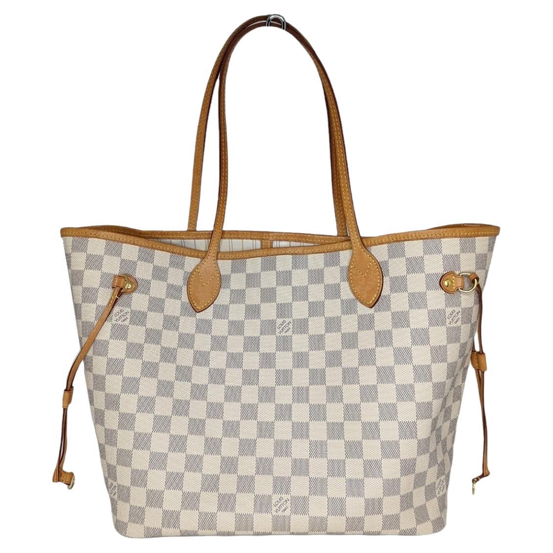 Louis Vuitton Damier Azur Neverfull MM Tote