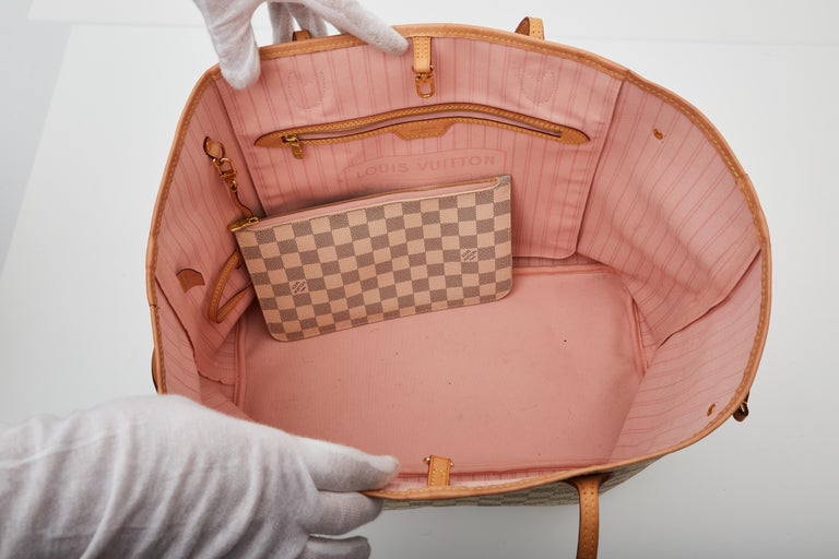Louis Vuitton Damier Azur Canvas Neverfull Tote GM – Luxeparel