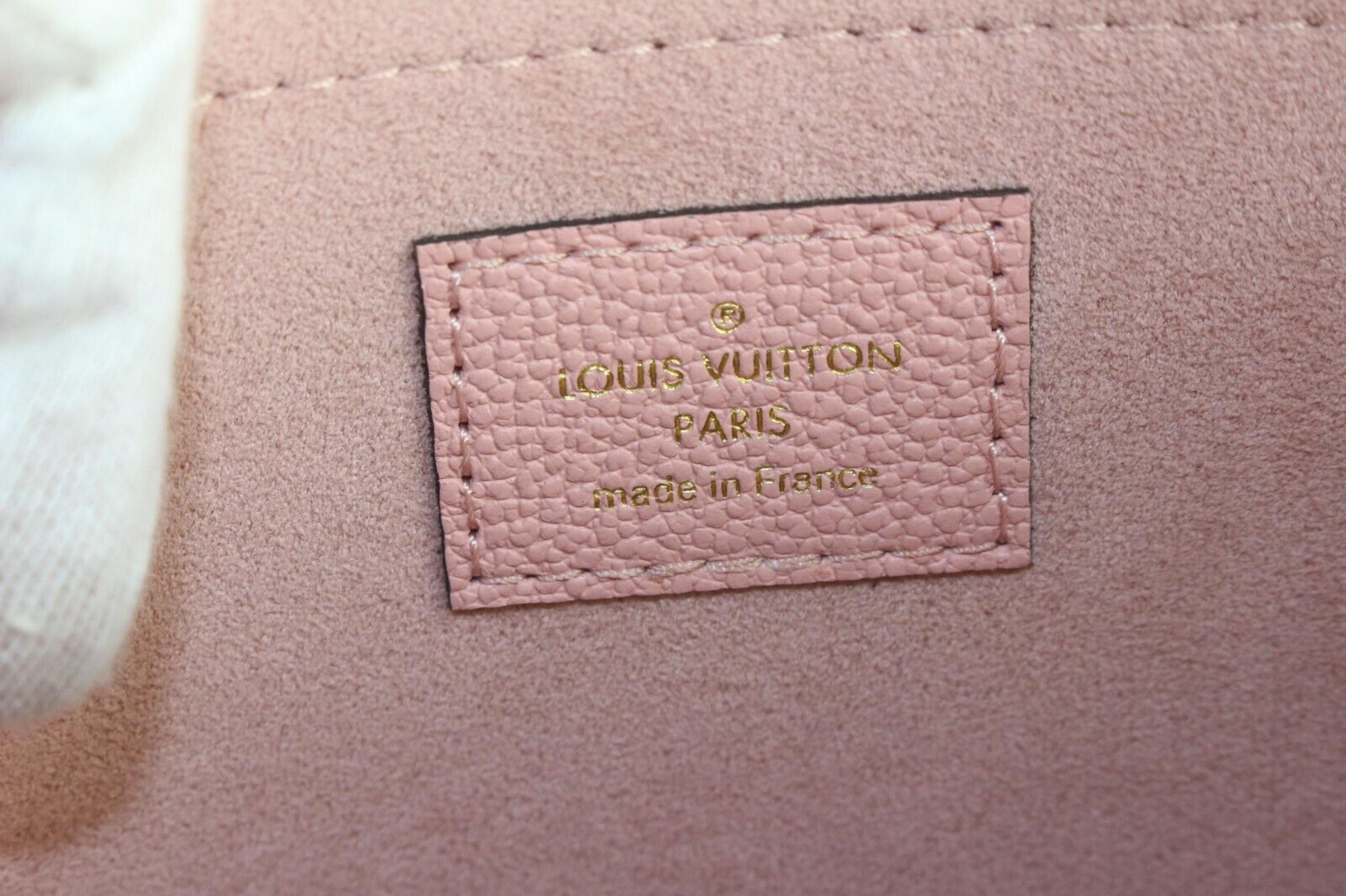 Louis Vuitton Damier Azur Pink Daily Pouch Zip Porfolio Clutch 8LU0224 For Sale 5