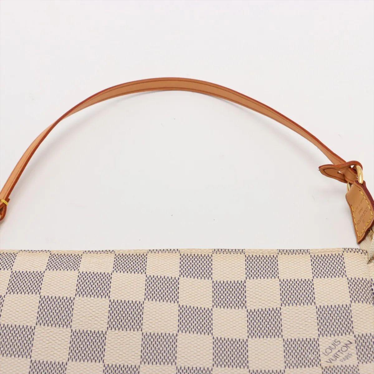 Accessori Louis Vuitton Damier Azur Pochette in vendita 2