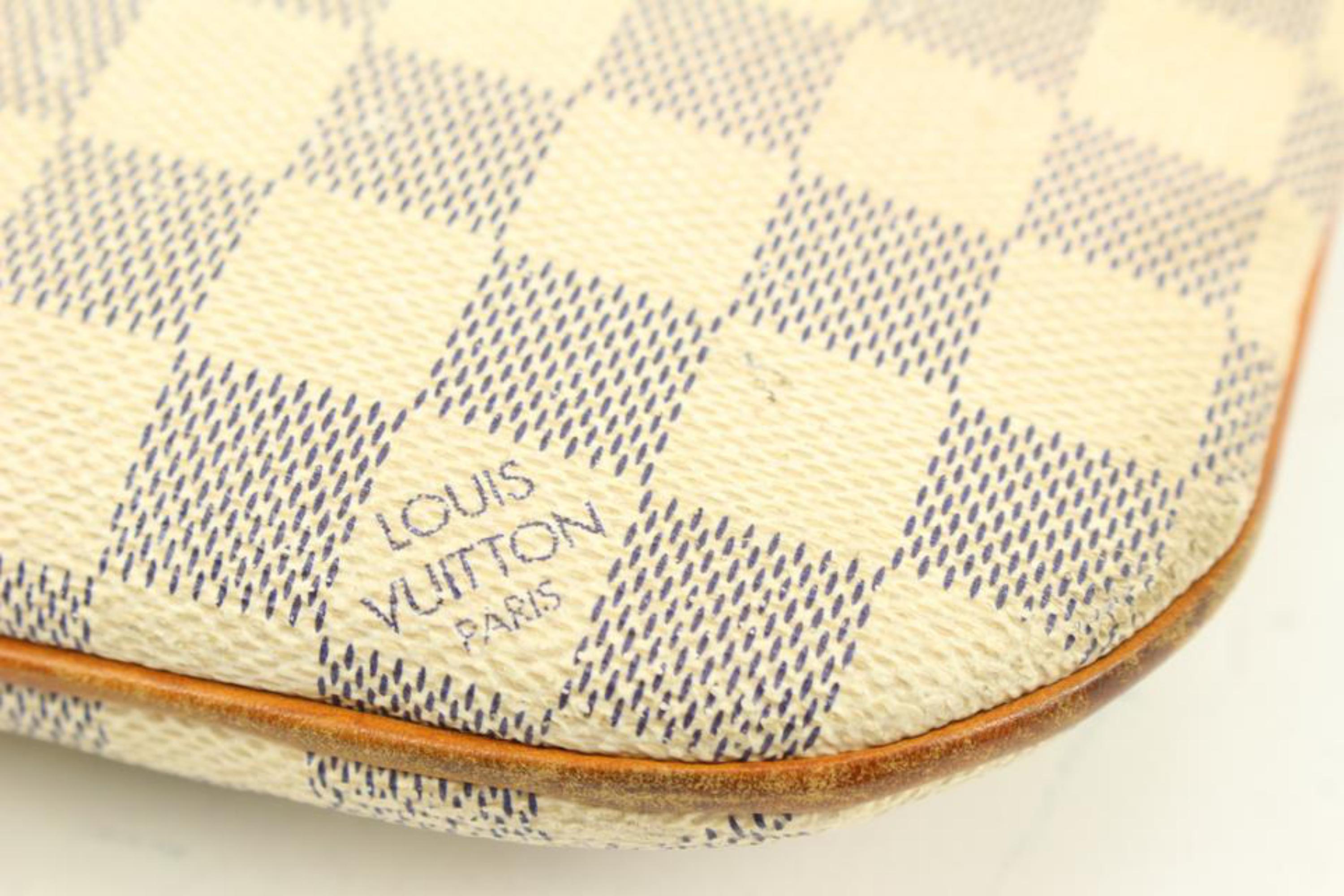 Louis Vuitton Damier Azur Pochette Bosphore Crossbody Bag 84lk422s 5