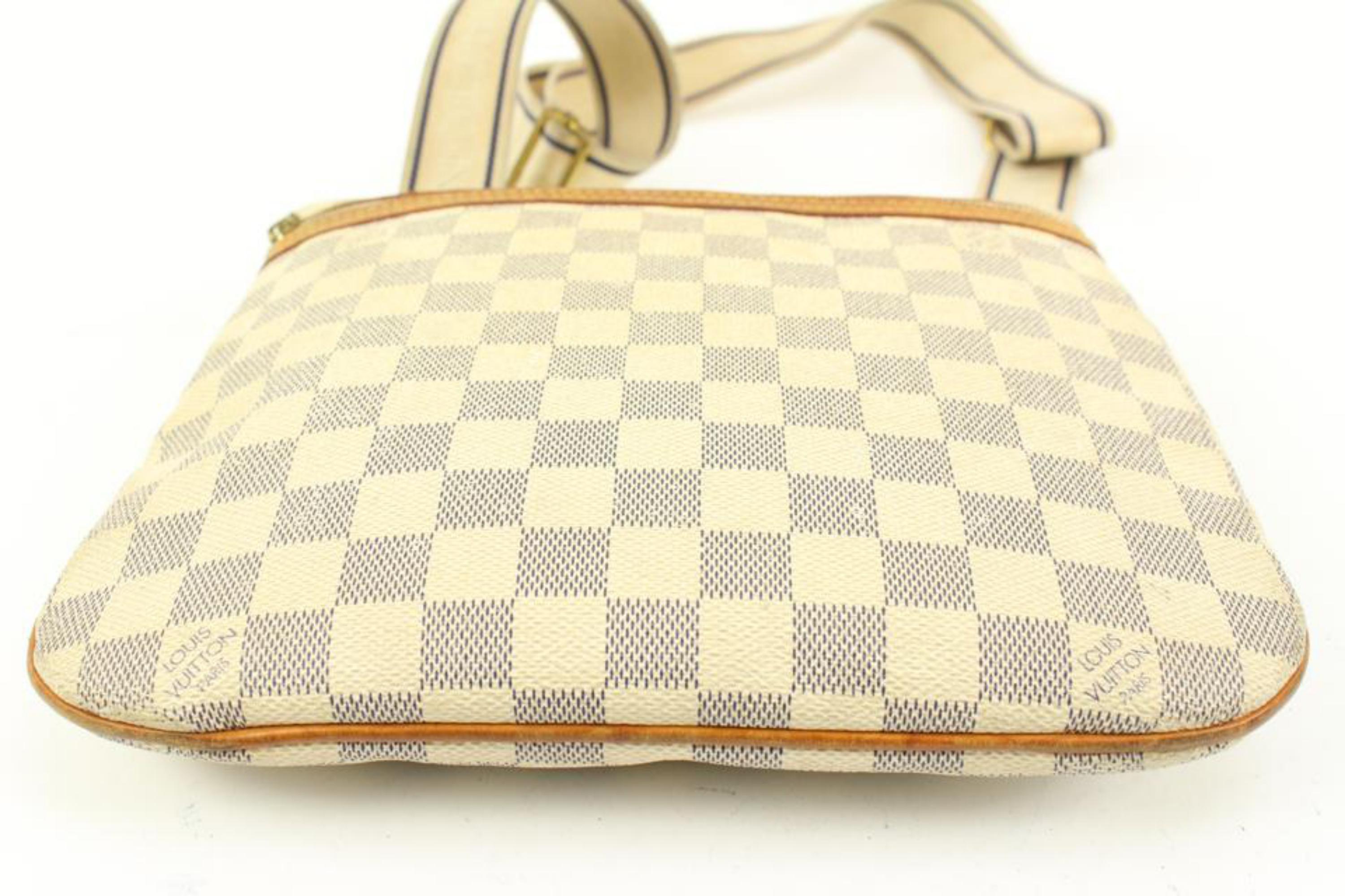 Louis Vuitton Damier Azur Pochette Bosphore Crossbody Bag 84lk422s 7