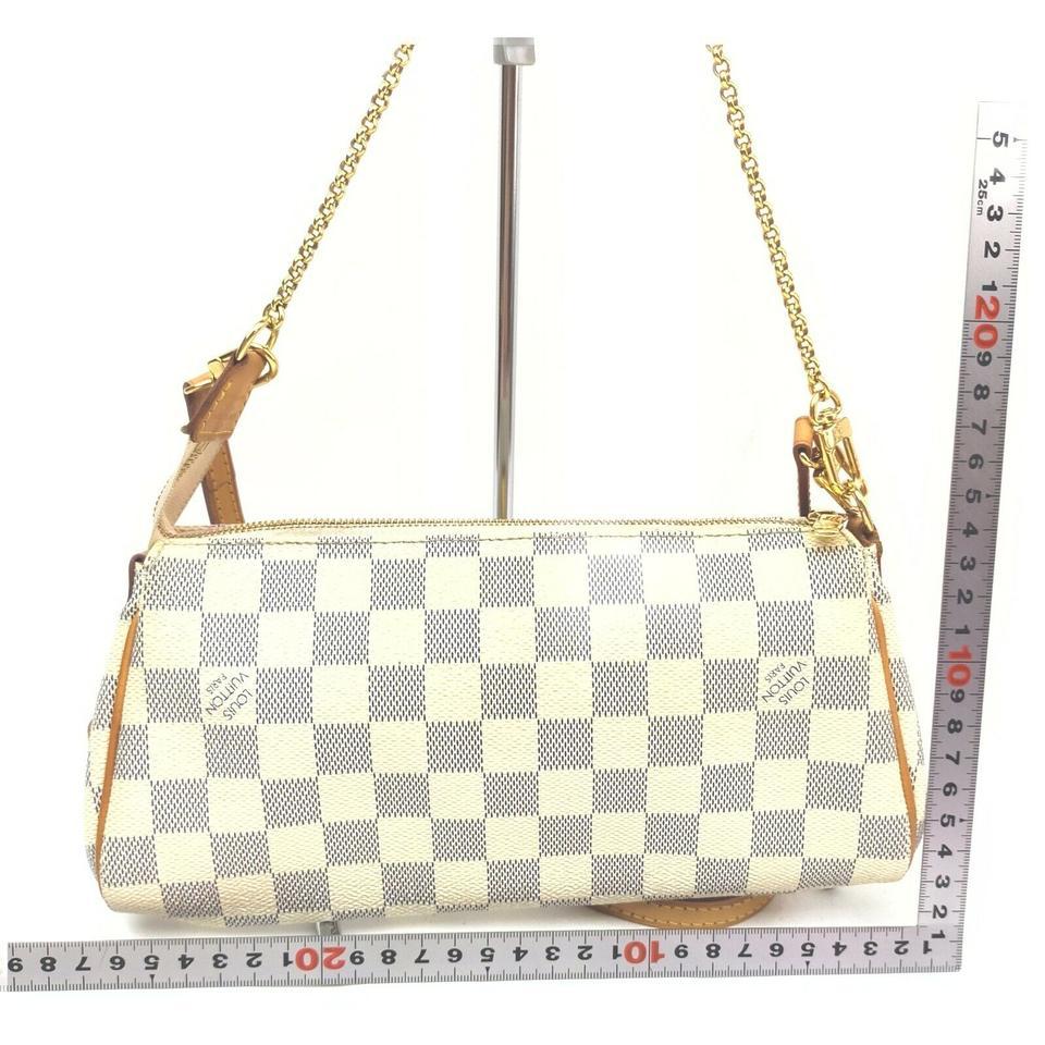 Louis Vuitton Damier Azur Pochette Eva Crossbody 2way Bag 863189 1