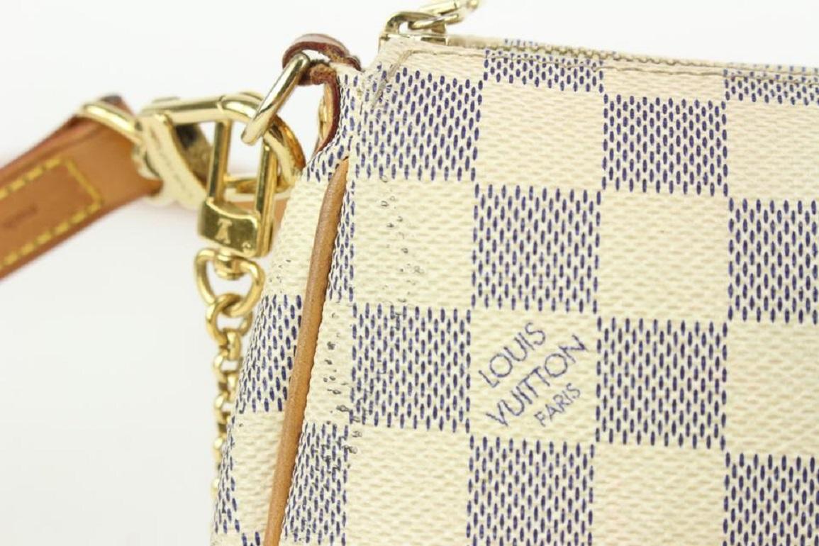 Louis Vuitton Damier Azur Pochette Eva Crossbody Bag Sophie 131lvs77 4