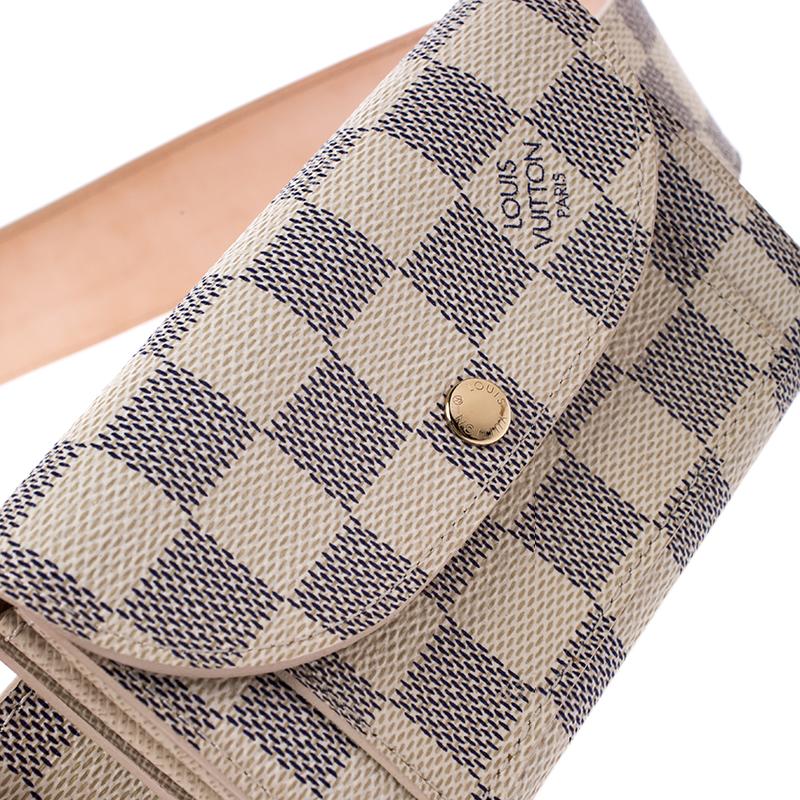 Louis Vuitton Damier Azur Pochette Solo Belt Bag 2