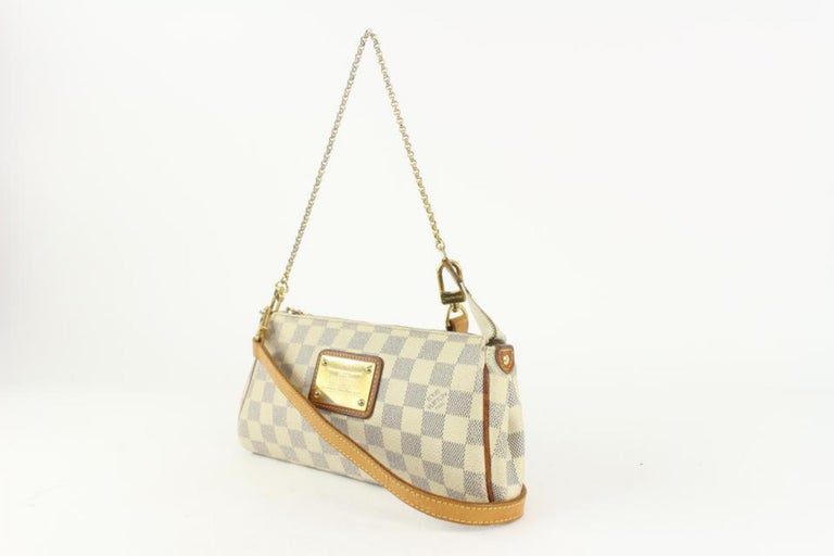 Louis Vuitton Damier Azur Pochette Sophie 2way Eva Crossbody bag 1115lv23  For Sale at 1stDibs