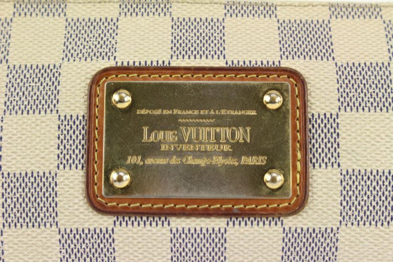 Louis Vuitton Damier Azur Pochette Eva 2way Crossbody