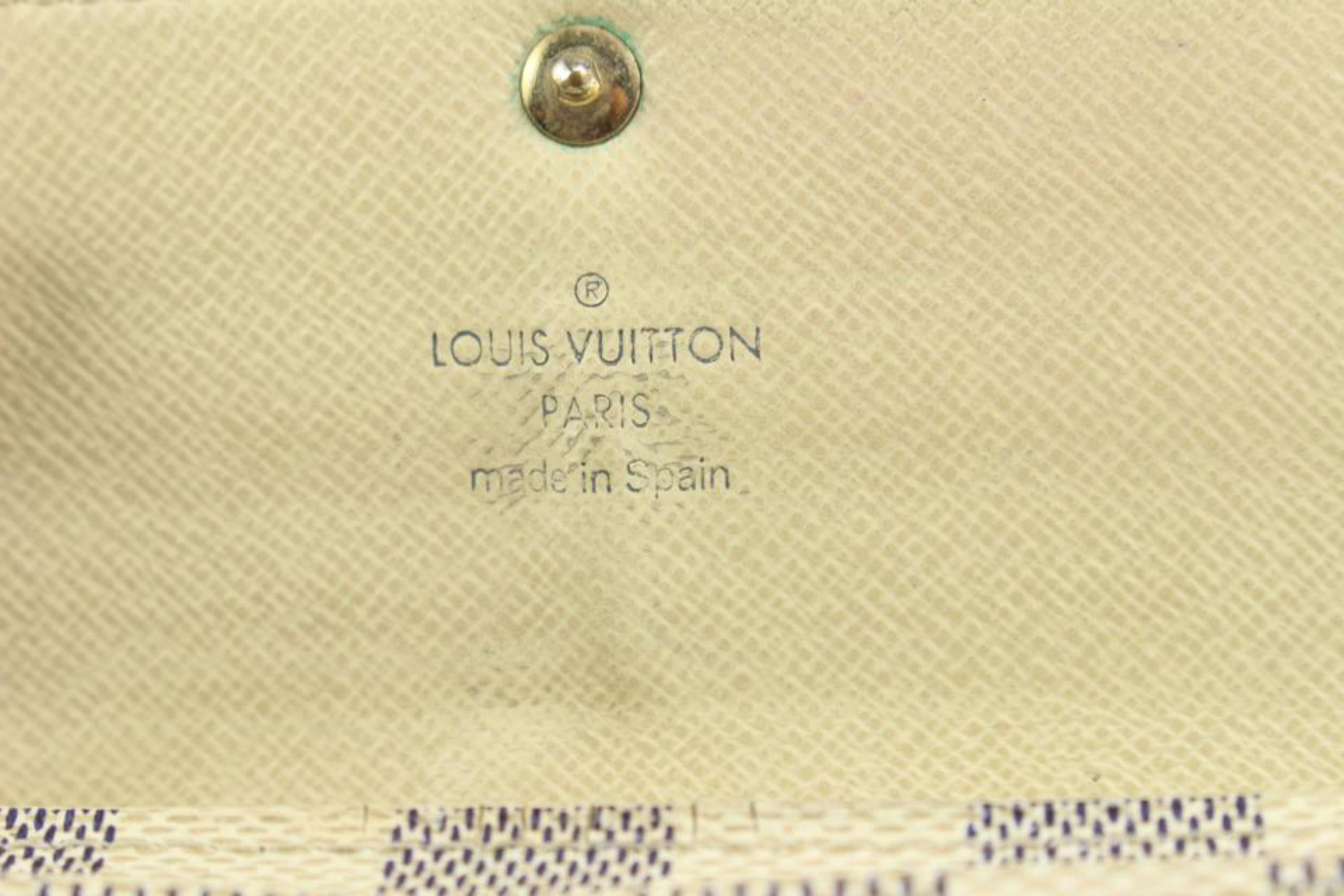 Louis Vuitton Damier Azur Porte Tresor Long Sarah Wallet 5LZ1026 2
