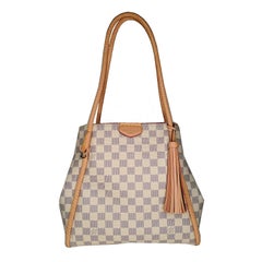 Louis Vuitton Damier Azur Propriano Rose Ballerine Tote