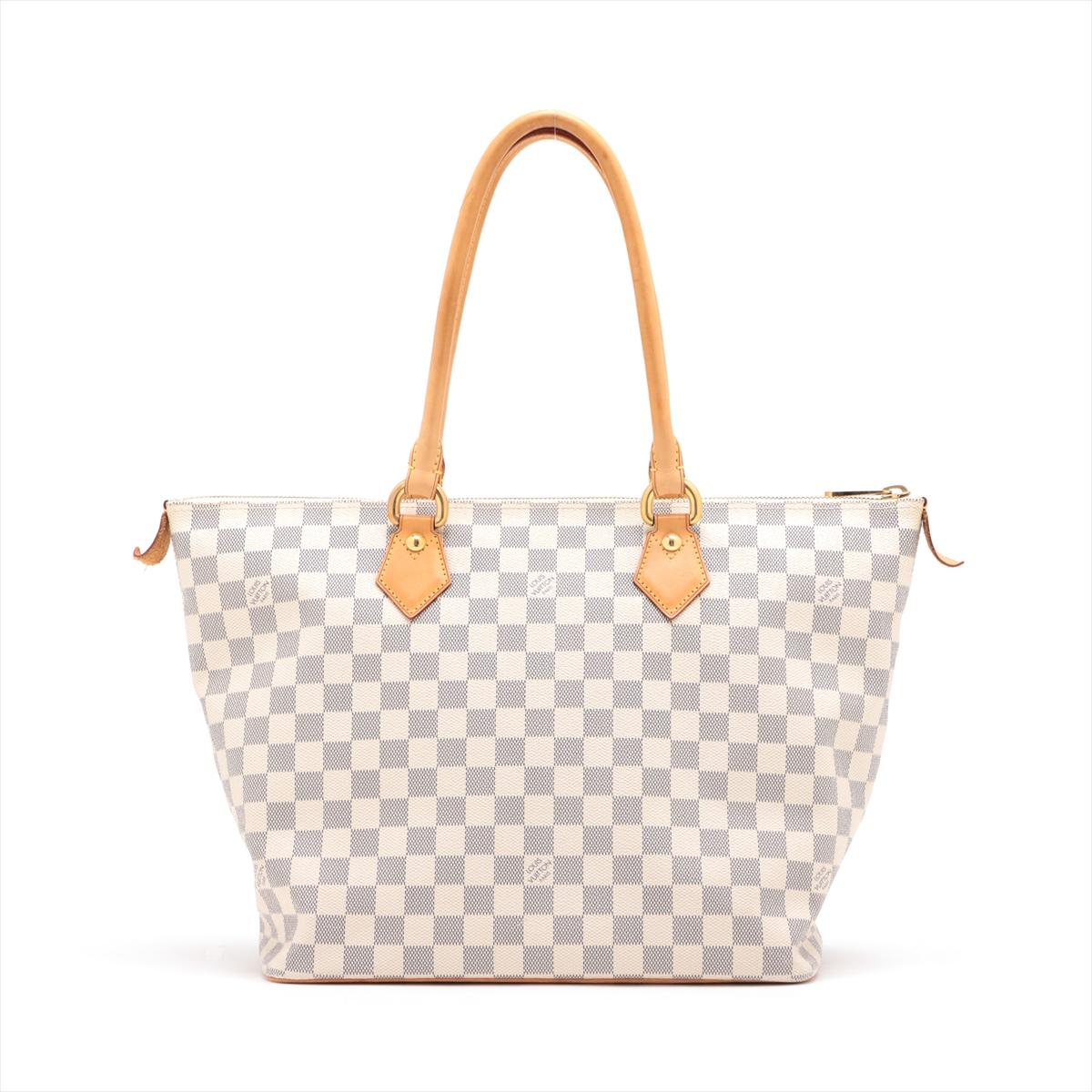 Louis Vuitton Damier Azur Saleya MM In Good Condition In Indianapolis, IN