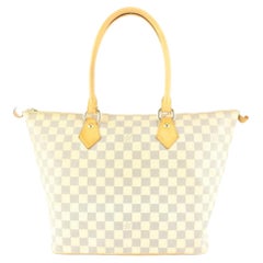 LOUIS VUITTON NOÉ DAMIER AZUR BAG – Caroline's Fashion Luxuries