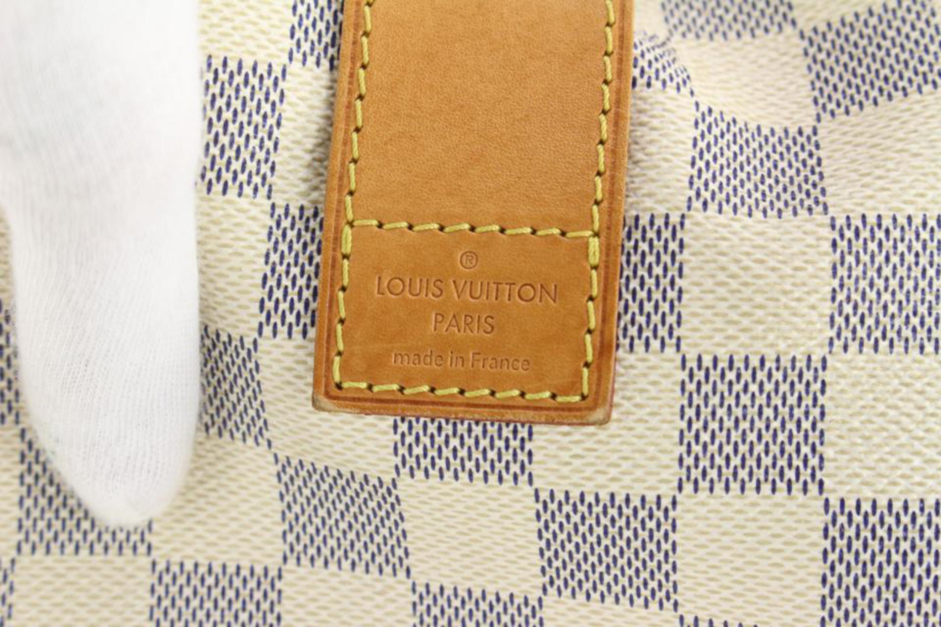 Women's Louis Vuitton Damier Azur Salina PM Tote 11LVJ1027