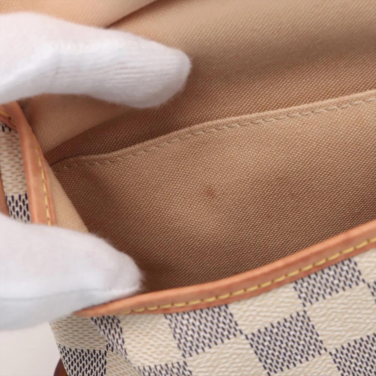 Louis Vuitton Damier Azur Saumur 30 en vente 6