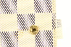 Kleiner Louis Vuitton Damier Azur Kleiner Ring Agenda PM 40lk510s
