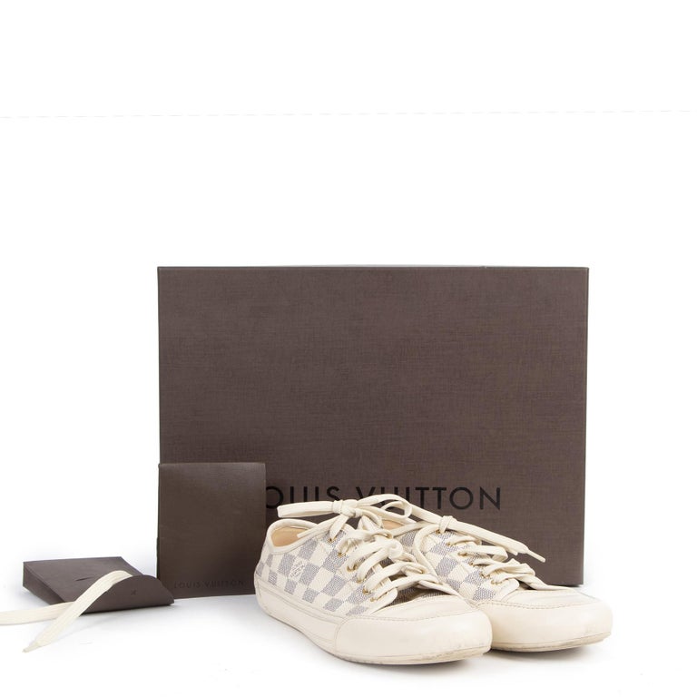 Louis Vuitton Damier Azur Sneakers - Size 40 at 1stDibs  louis vuitton  damier azur shoes, louis vuitton damier shoes, louis vuitton damier sneakers