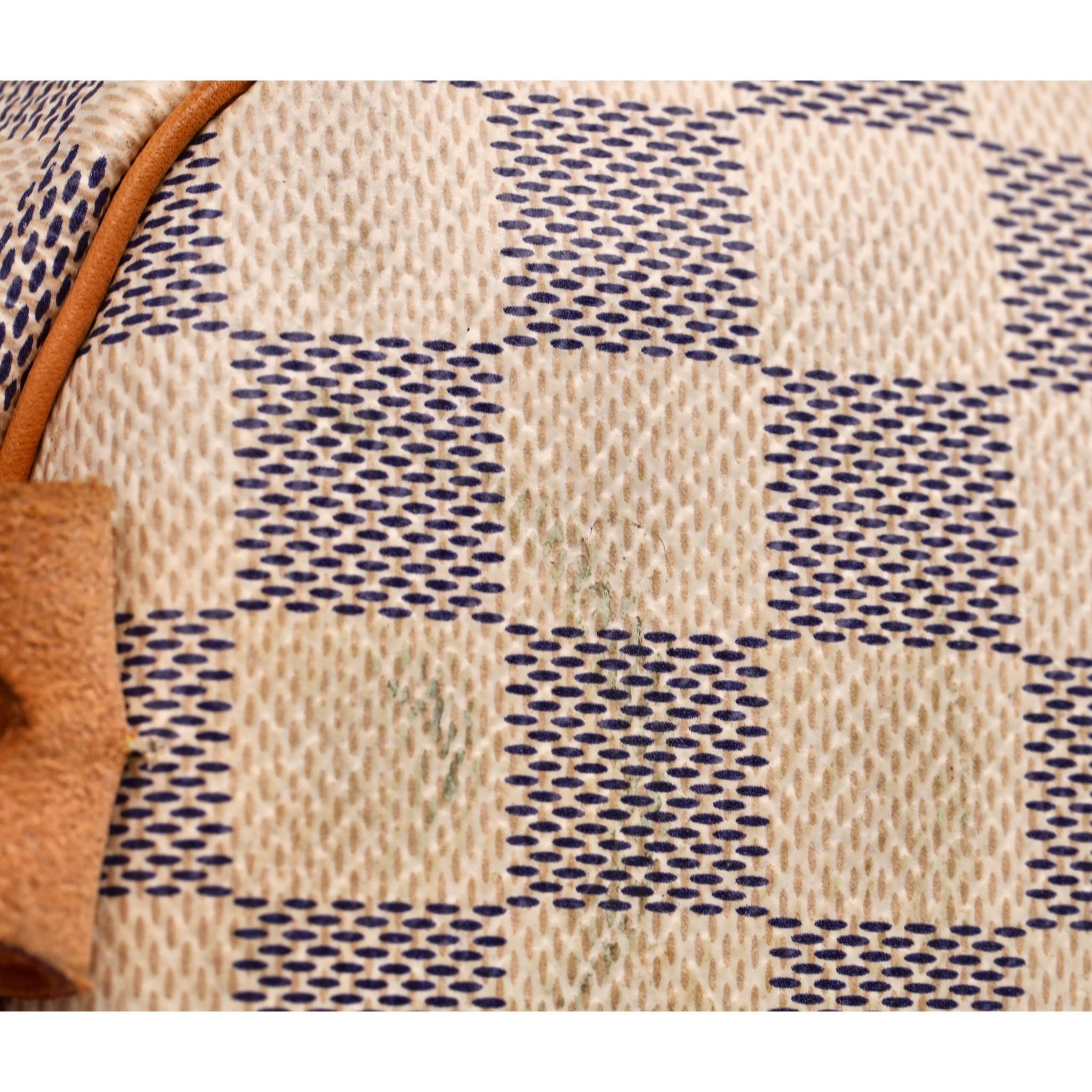 Louis Vuitton Damier Azur Speedy 25 Handbag 6