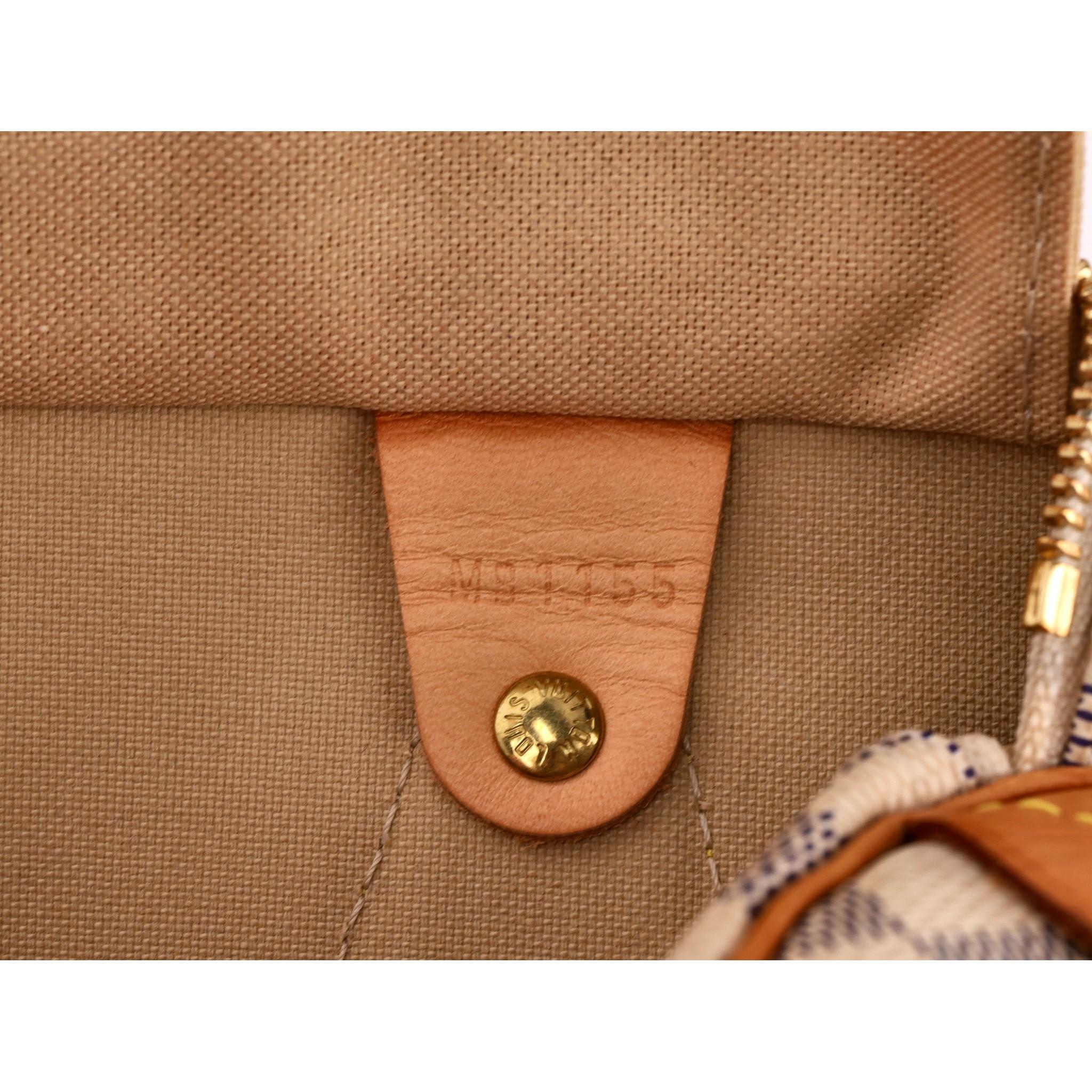 Louis Vuitton Damier Azur Speedy 25 Handbag 7