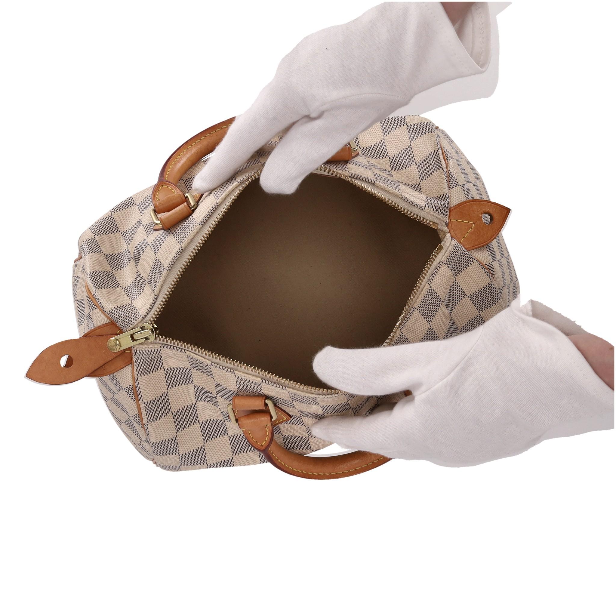 Louis Vuitton Damier Azur Speedy 25 Handbag 1