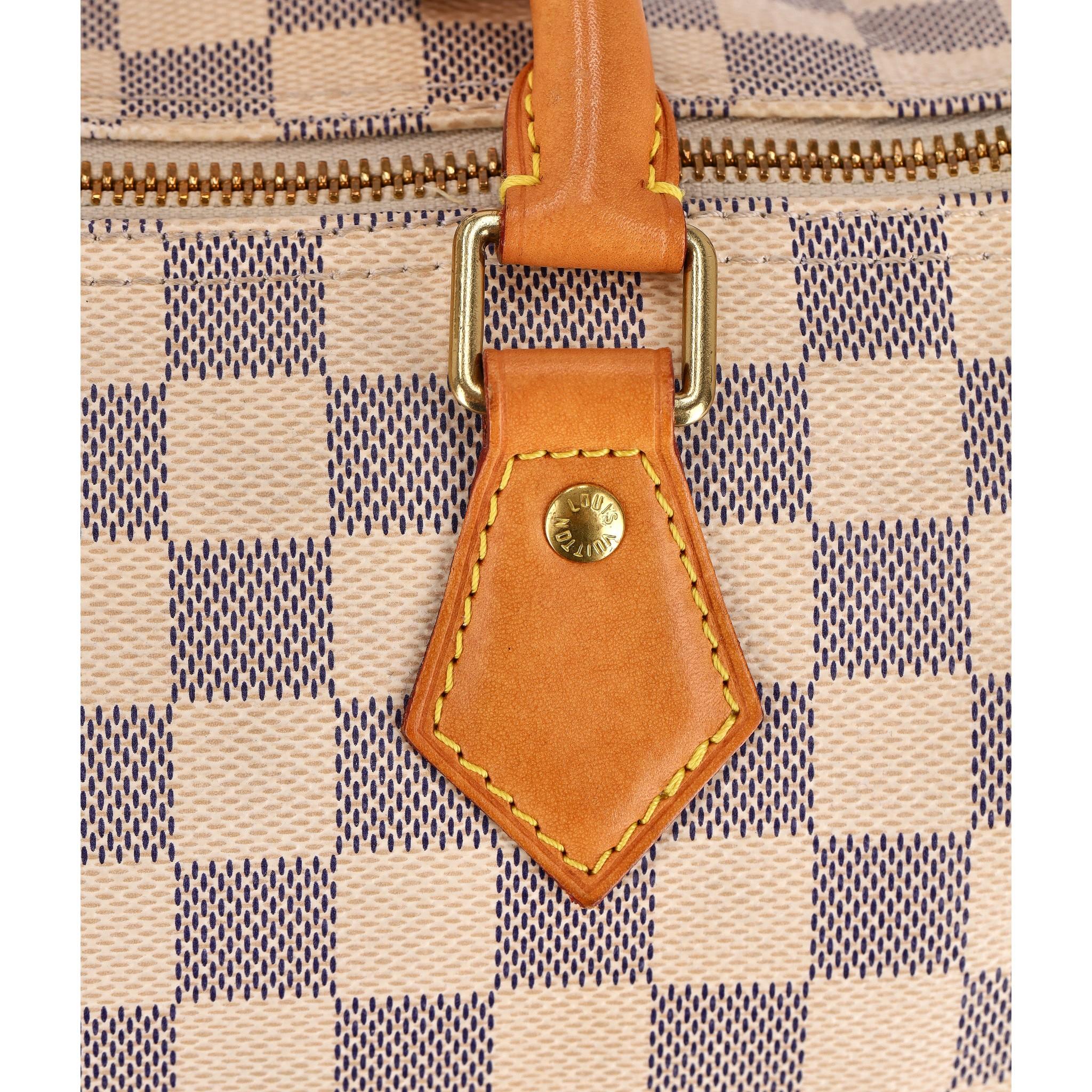 Louis Vuitton Damier Azur Speedy 25 Handbag 4