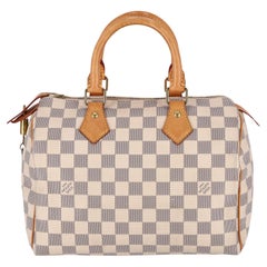 Louis Vuitton Damier Azur Speedy 25 Handbag
