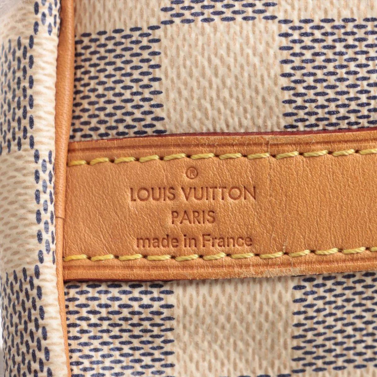 Louis Vuitton Damier Azur Speedy 35 im Angebot 6