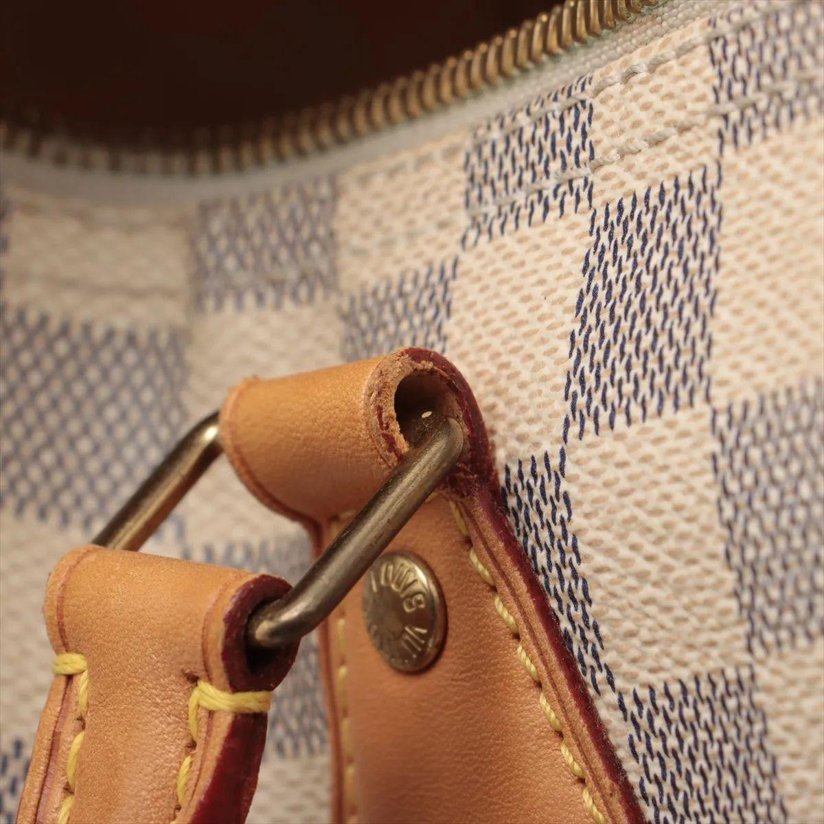 Louis Vuitton Damier Azur Speedy 35 im Angebot 8