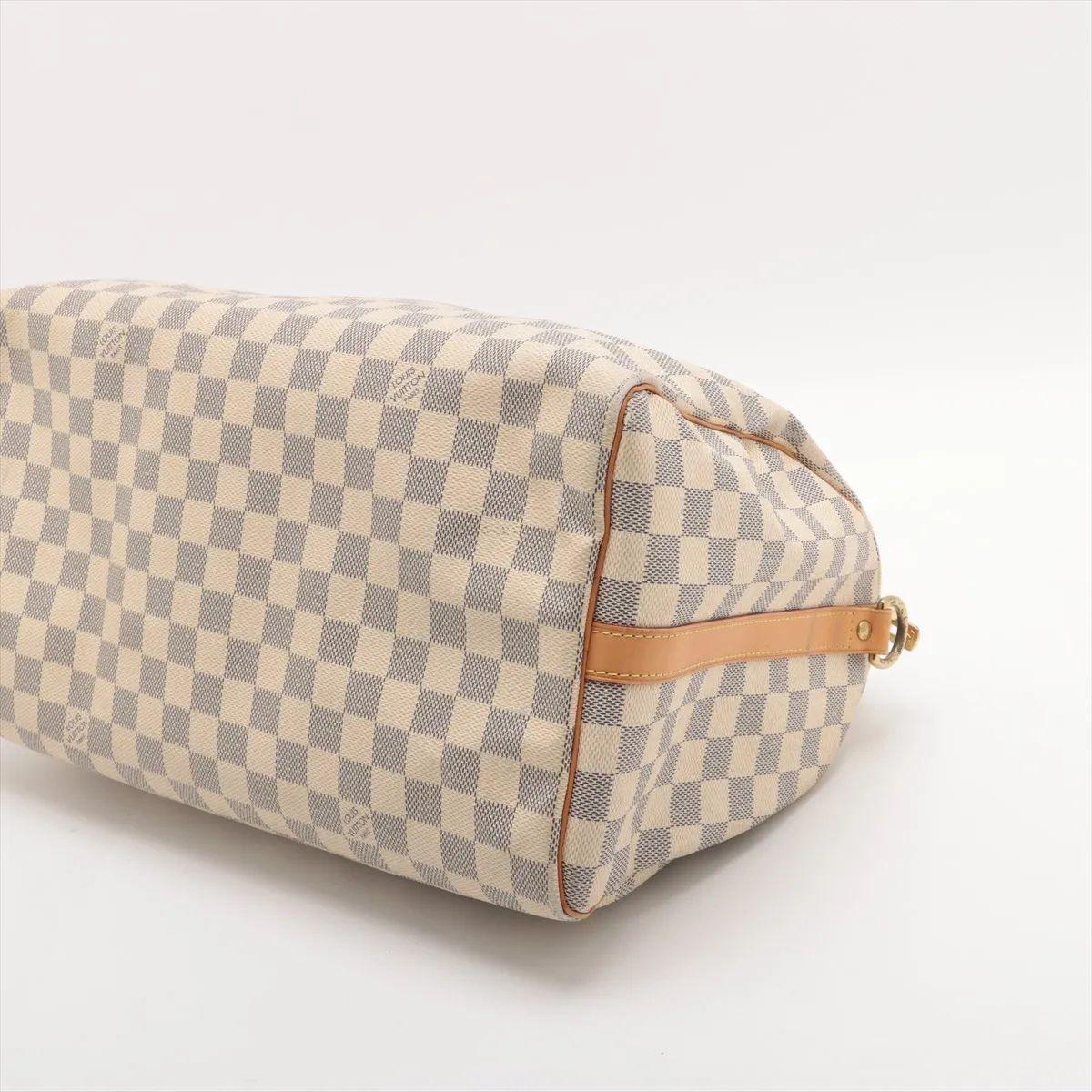 Louis Vuitton Damier Azur Speedy 35 im Zustand „Gut“ im Angebot in Humacao, PR