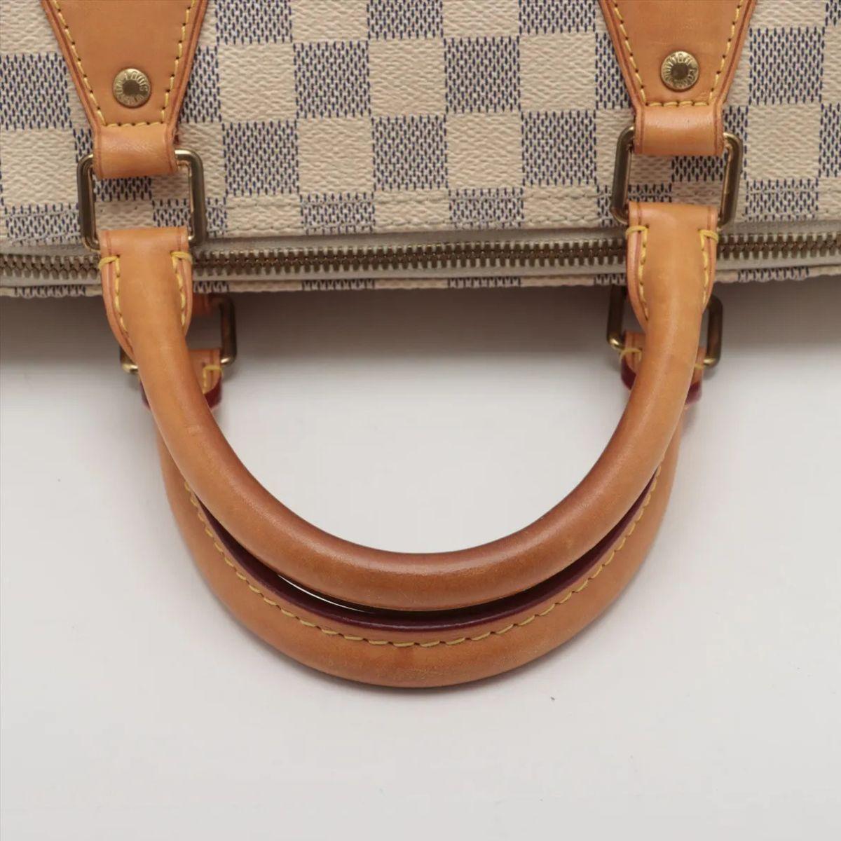 Louis Vuitton Damier Azur Speedy 35 im Angebot 1