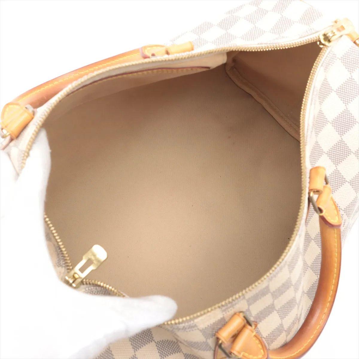 Louis Vuitton Damier Azur Speedy 35 im Angebot 4