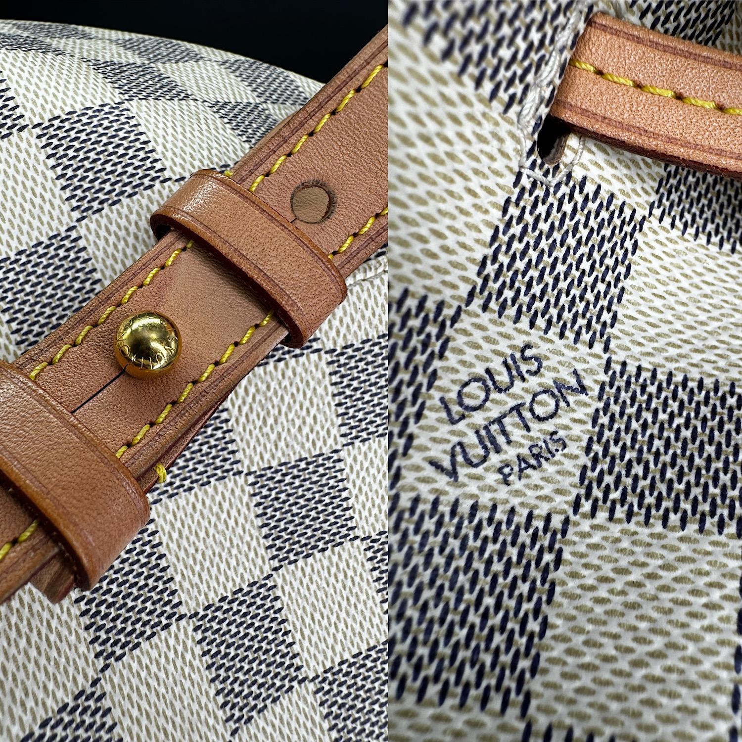 Louis Vuitton Damier Azur Sperone Backpack For Sale 5
