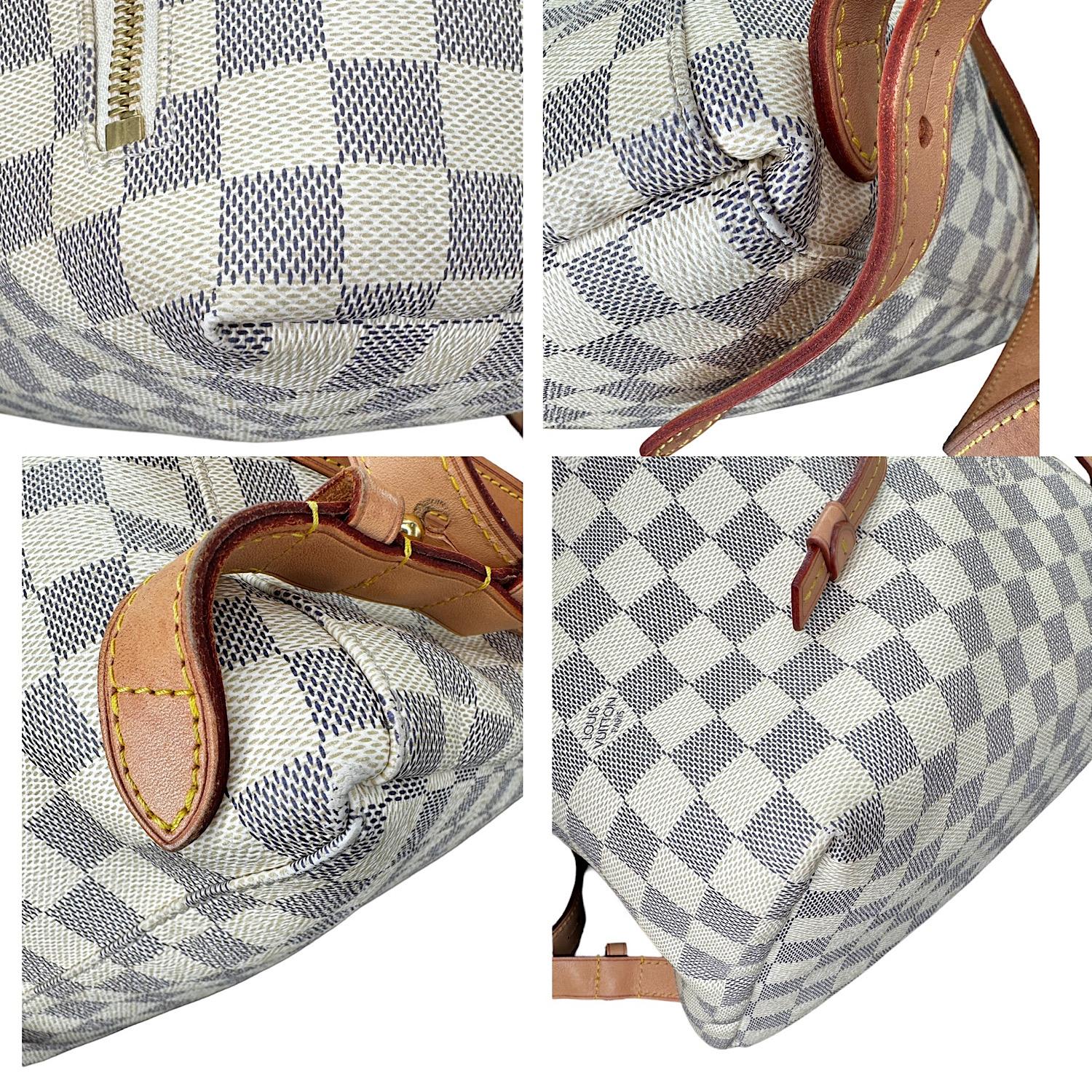 Louis Vuitton Damier Azur Sperone Backpack For Sale 6