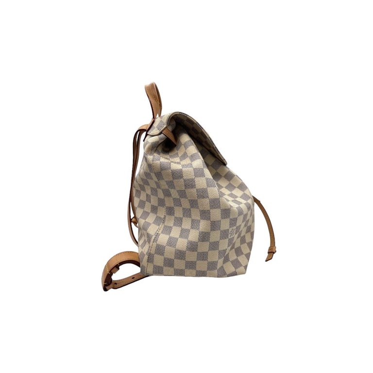 Louis Vuitton Damier Azur Sperone Backpack, Louis Vuitton Handbags